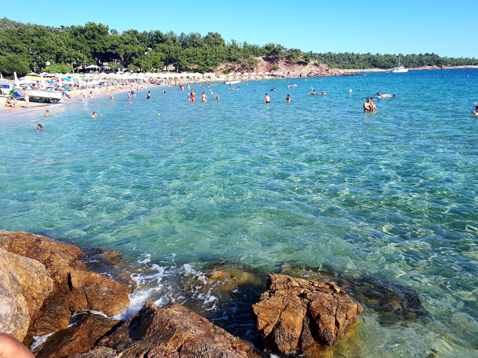 Foto de Rosonkremos beach - recomendado para viajantes em família com crianças