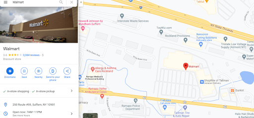 Pharmacy «Walmart Pharmacy», reviews and photos, 250 NY-59, Suffern, NY 10901, USA