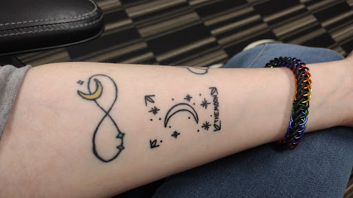 Find matching best friend tattoos ideas for your next unique tattoo in Abilene at Sacred Art