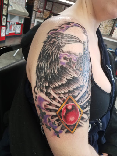 Tattoo Shop «Electro Magnetic Tattoo Studio», reviews and photos, 1005 Canal Dr, Chesapeake, VA 23323, USA