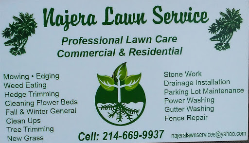 Najera Lawn Service - Lawn Care Services Mesquite TX, Lawn Mowing Service