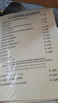 Ristorante Pizzeria L'Oasi à Crespina carte