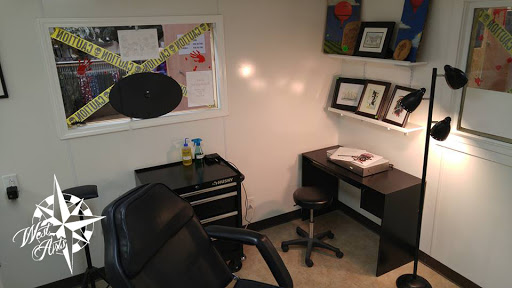 Explore black and grey half sleeve tattoo ideas, creative tattoo ideas in Kingsport, available at West Arts Tattoo Studio