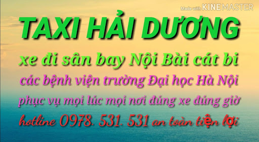 SỐ TỔNG ĐÀI HÃNG TAXI HẢI DƯƠNG