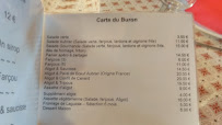 Buron de l'Aubrac à Saint-Chély-d'Aubrac menu