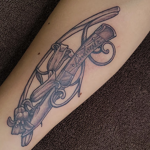 Explore sisyphus tattoo ideas, creative tattoo ideas in Eureka, available at Bohemian Tattoo