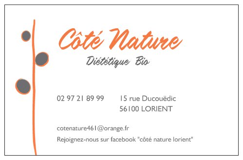 Magasin bio Côté nature Lorient