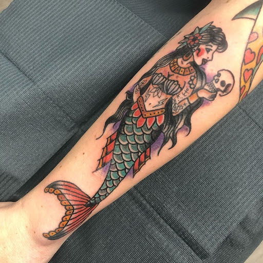 Explore dice tattoo ideas, creative tattoo ideas in Buffalo, available at True Gloom Tattoo Studio