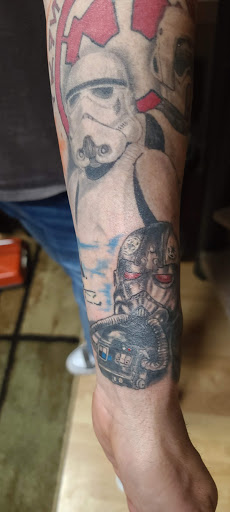 Explore spouse name tattoo ideas, creative tattoo ideas in Franklin, available at Moonlight Tattoo