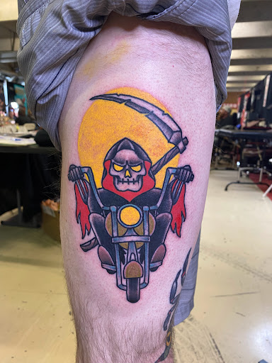 Explore live love laugh tattoo ideas, creative tattoo ideas in Spartanburg, available at The Gallery Tattoo Shop Spartanburg