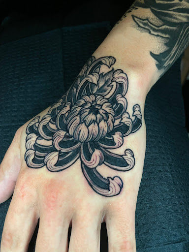 Explore carpenter tattoo ideas, creative tattoo ideas in Georgetown, available at Iron Rite Tattoo South