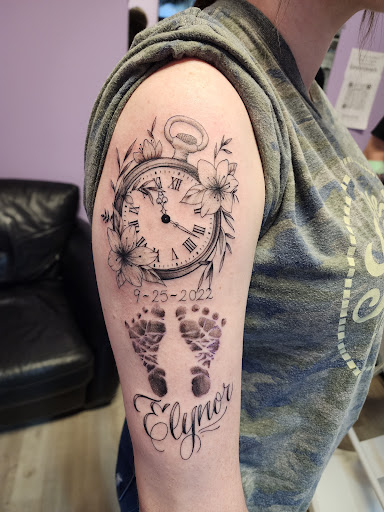 Explore lil uzi tattoo ideas, creative tattoo ideas in Easley, available at Peach Pit Tattoo