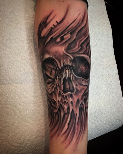 Explore longitude and latitude tattoo ideas, creative tattoo ideas in Kingsford, available at Deft Tattoo Studio