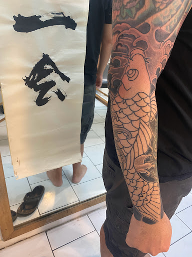 Explore mens tattoo ideas chest, creative tattoo ideas in Honolulu, available at 434 TATTOO WAIKIKI