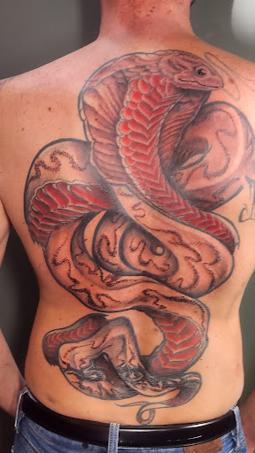 Explore opossum tattoo ideas, creative tattoo ideas in Monroe, available at Endangered Studio