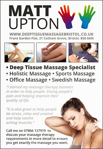 Comments and reviews of Deep Tissue Massage Bristol
