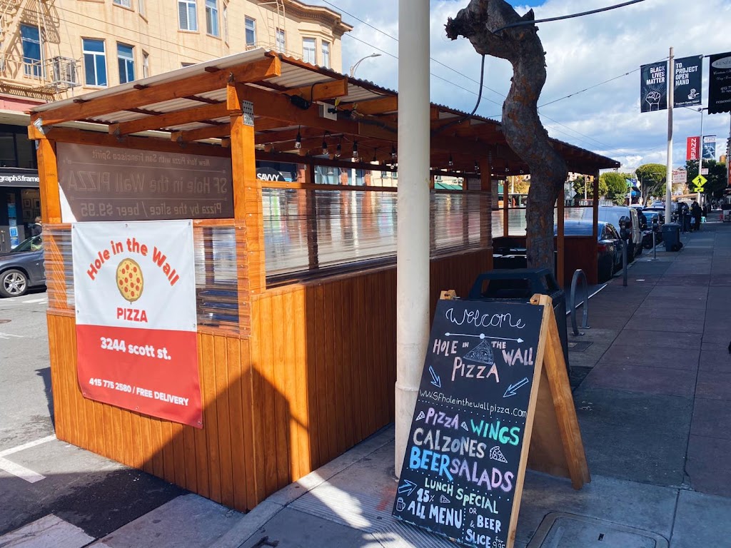 SF Hole in the Wall Pizza 94123