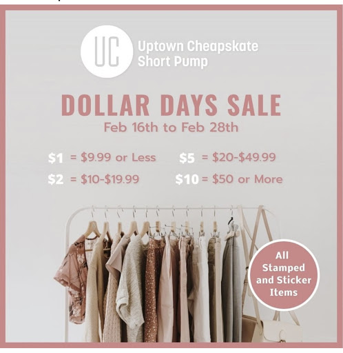 Clothing Store «Uptown Cheapskate», reviews and photos, 4338 Pouncey Tract Rd, Glen Allen, VA 23060, USA