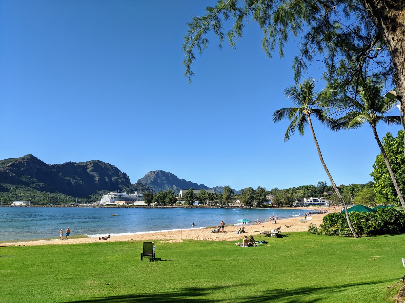 Foto van Kalapaki Beach met hoog niveau van netheid