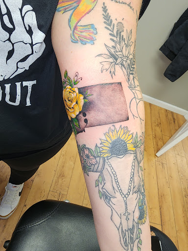 Explore bow and arrow tattoo ideas, creative tattoo ideas in Dickinson, available at Creative InSight Tattoo