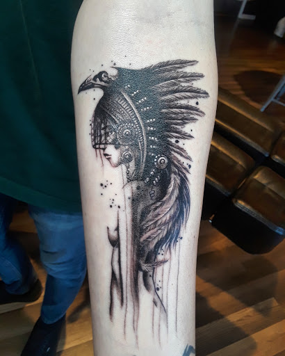 Explore simple mushroom tattoo ideas, creative tattoo ideas in Hesperia, available at Logic Ink Tattoo & Piercing