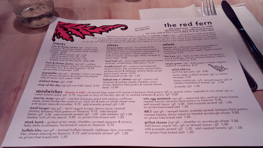 Vegan Restaurant «The Red Fern», reviews and photos, 283 Oxford St, Rochester, NY 14607, USA