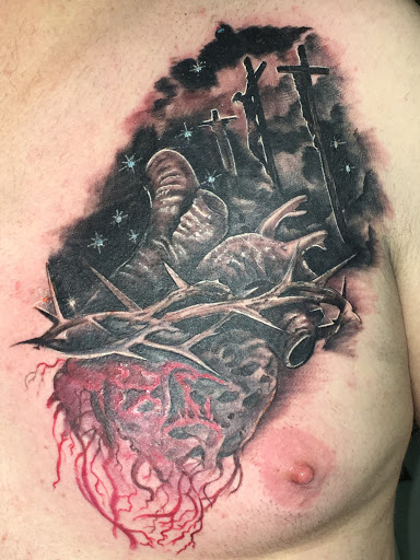 Explore ski tattoo ideas, creative tattoo ideas in Savannah, available at Tatlyfe Studios