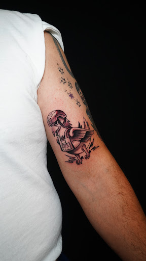 Explore cerebral palsy tattoo ideas, creative tattoo ideas in New York, available at Red Baron Ink Tattoo and Piercing