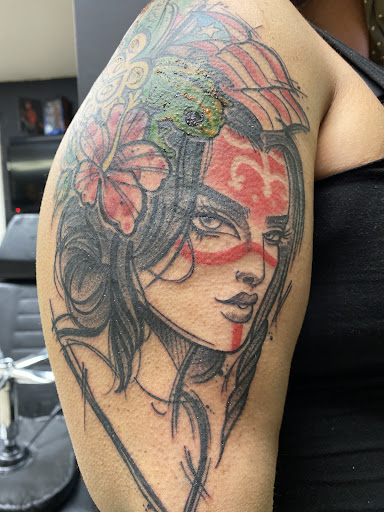 Explore hood tattoo ideas for men, creative tattoo ideas in Bethlehem, available at Valley Of Shadows