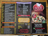 Menu / carte de Docé Pizza à Camaret-sur-Aigues