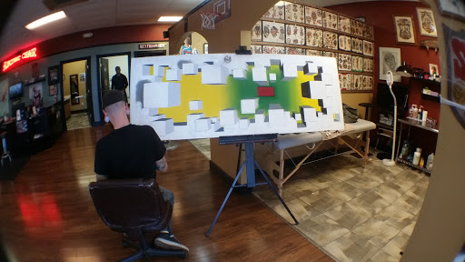 Explore courage the cowardly dog tattoo ideas, creative tattoo ideas in Flint, available at Electric Chair Tattoo