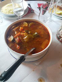 Plats et boissons du Restaurant marocain LES DUNES D'OR couscous à Hardricourt - n°11