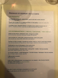 Restaurant français Restaurant Le Terroir à Santenay (la carte)