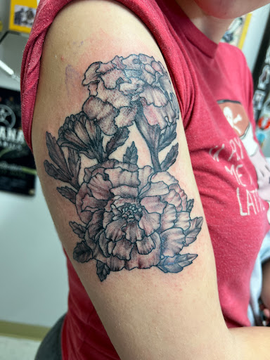 Explore construction worker tattoo ideas, creative tattoo ideas in Loganville, available at Not Of This World Tattoo & Piercing