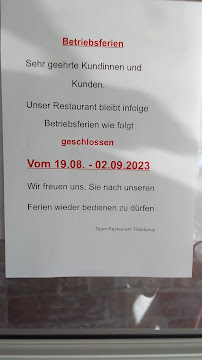 Menu du Restaurant Traditonal - Ingolstadt à Ingolstadt