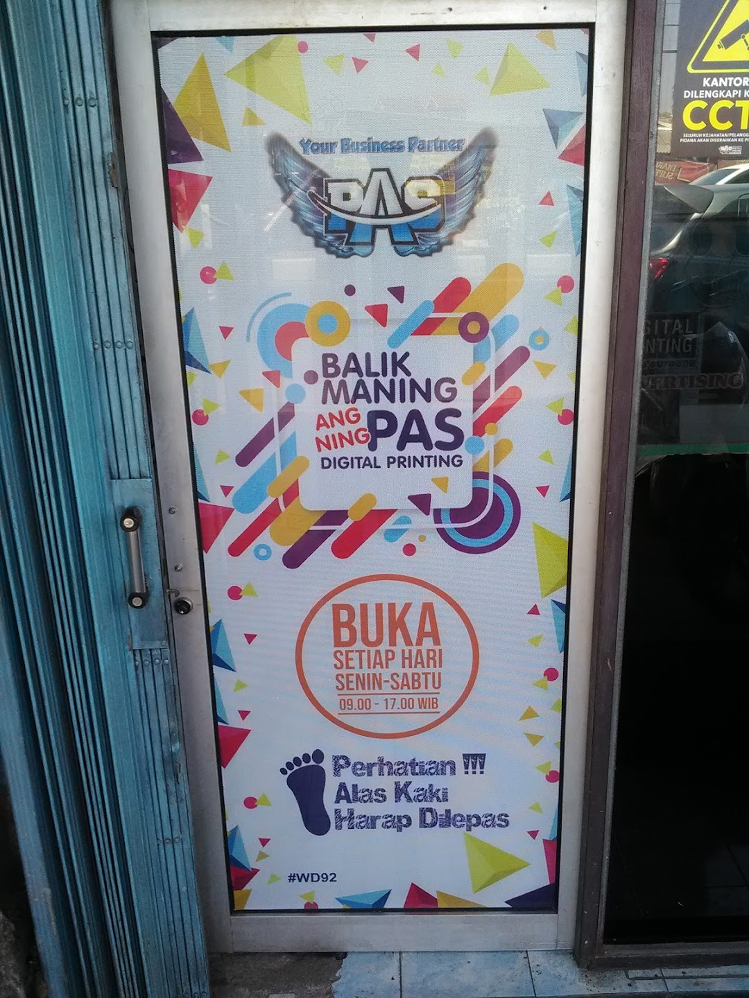 Pas Percetakan Advertising Cirebon