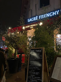 Restaurant Sacré Frenchy ! à Paris (le menu)