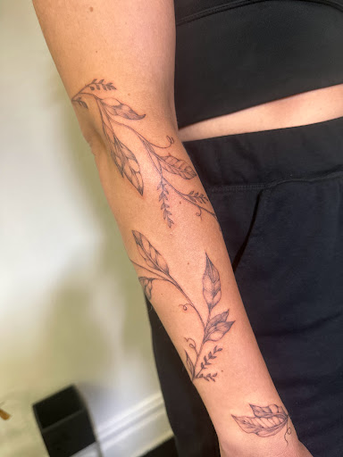 Explore camper tattoo ideas, creative tattoo ideas in Brooklyn, available at Don Vano by the Verrazzano