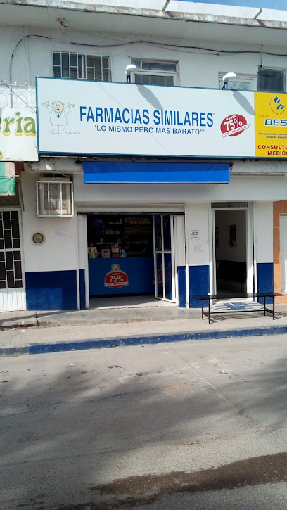 Farmacias Similares Álvaro Obregón 419, Manuel López Davila, 33980 José Mariano Jiménez, Chih. Mexico