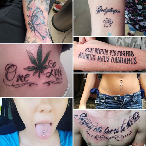 Explore name tattoo ideas for ladies, creative tattoo ideas in Elko, available at Custom Tattoos and Body Piercing Studio