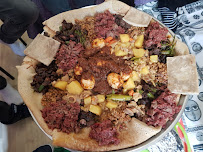 Injera du Restaurant éthiopien Adey Abeba à Bordeaux - n°4