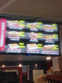Kebab City à Amiens menu