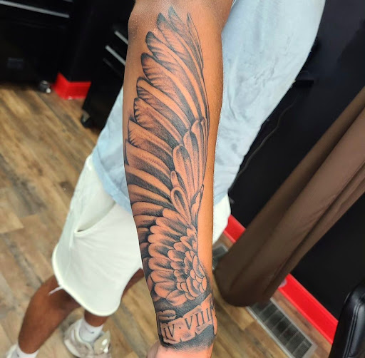 Explore butterfly wrist tattoo ideas, creative tattoo ideas in Ambler, available at Tattoo GalaxyAmbler Piercing & Custom Tattoos