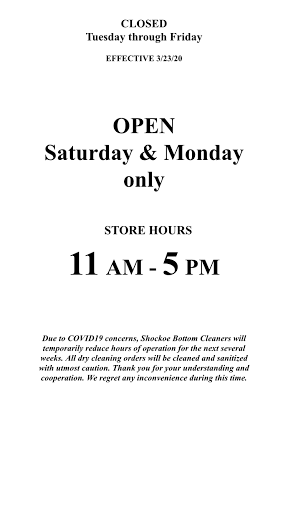 Dry Cleaner «Shockoe Bottom Cleaners», reviews and photos, 1805 E Broad St, Richmond, VA 23223, USA