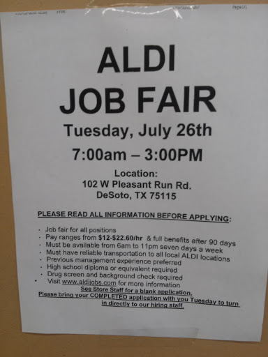 Supermarket «ALDI», reviews and photos, 805 E Belt Line Rd, Cedar Hill, TX 75104, USA