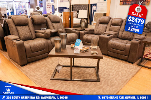 Furniture Store «ROYAL FURNITURE», reviews and photos, 339 S Green Bay Rd, Waukegan, IL 60085, USA