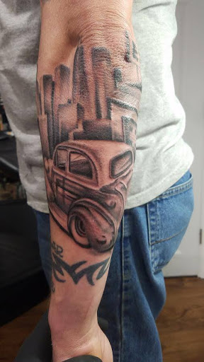 Explore arrow tattoos ideas, creative tattoo ideas in Mchenry, available at Art and Soul Tattoo Company