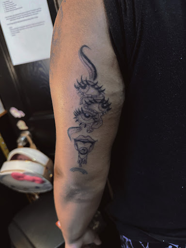 Explore oilfield tattoo ideas, creative tattoo ideas in Lavonia, available at New Moon Tattoo LLC