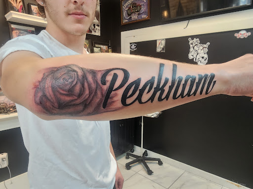 Explore brat tattoo ideas, creative tattoo ideas in Milford, available at Boston John Tattoos