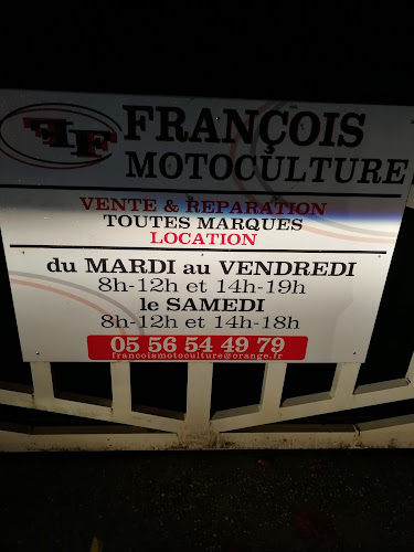 Magasin de matériel de motoculture François Motoculture SARL Gujan-Mestras